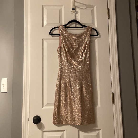 Shine Time Gold Sequin Dress - Picture 5 of 7